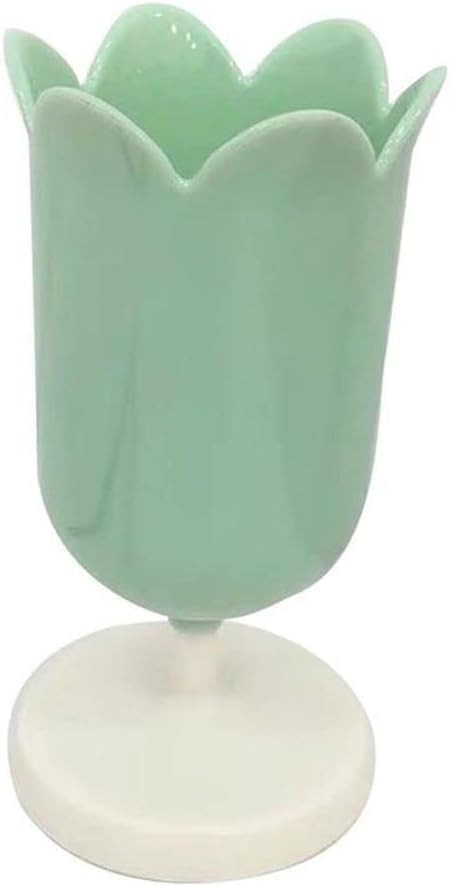 Plastic Tulip Pen Holder Cute Pens Cup for Desk Pen Brush Organizer Office Stationery Supplies Ho... | Amazon (US)