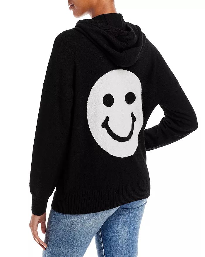 Smiley Intarsia Cashmere Hoodie - 100% Exclusive | Bloomingdale's (US)