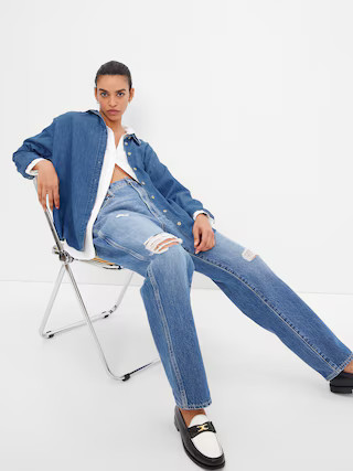 Denim Big Shirt with Washwell | Gap (US)