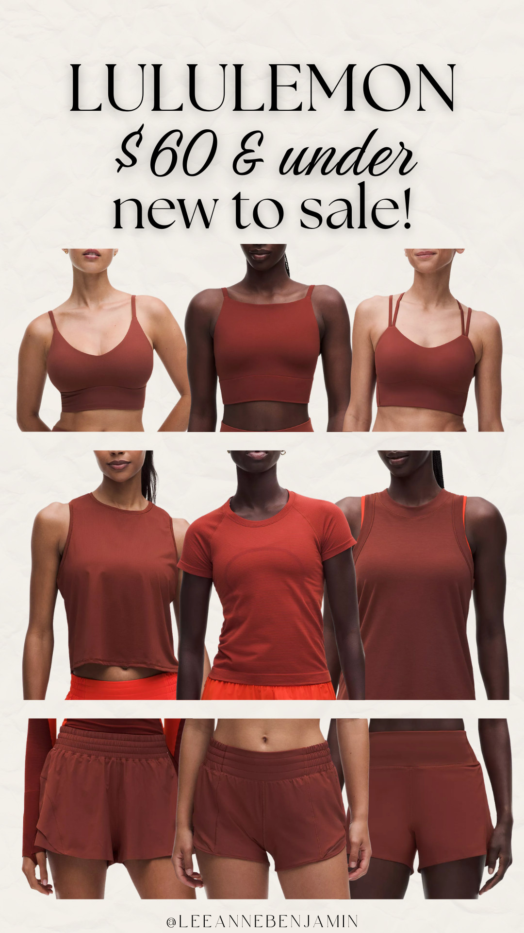 $60 and under Lululemon with items brand new to sale! Get them now before they are gone! 

 #LTKActive #LTKOver40 #LTKSaleAlert