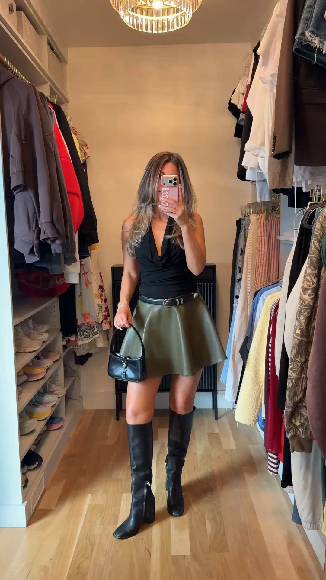 nordstrom sale fall transitional skort styled with cowl-neck sleeveless top, belt, knee-high black boots everyday outfit 🍂

I’m 5’4” and wearing my usual smalls in most
sized down in skort: xs 

date night, family photos, dinner outfit, skort outfits, casual skort outfits, summer skort outfits, nordstrom skorts, everyday skort outfits
fall outfits, fall dresses, autumn outfits, sweater dresses, midi dresses, long sleeve dresses, casual outfits, thanksgiving outfits, family photo outfits, date night outfits, work outfits, fall fashion, autumn fashion, cozy outfits, transitional outfits, neutral outfits, everyday outfits, weekend outfits, women’s fashion, affordable fashion

#LTKgrwm #LTKSeasonal #LTKootd