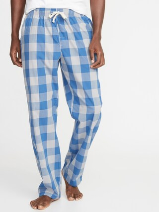 Printed Poplin Pajama Pants for Men | Old Navy (US)