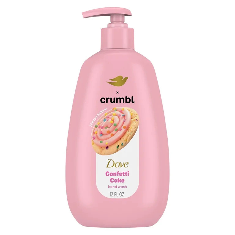Dove Crumbl Liquid Hand Wash Confetti Cake, 12 fl oz | Walmart (US)