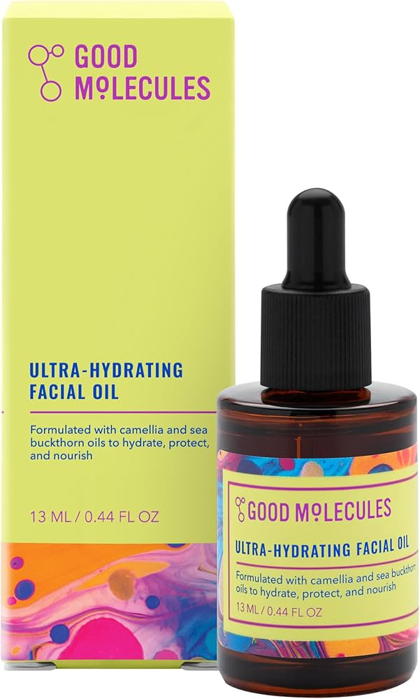 Good Molecules Ultra-Hydrating Facial Oil - Face Moisturizer with Nourishing Sea Buckthorn and Ca... | Amazon (US)
