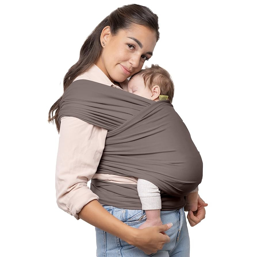 Boba Baby Wrap Carrier – Original Baby Sling Carrier for Newborns (7–35 lbs), Soft, Secure, H... | Amazon (US)