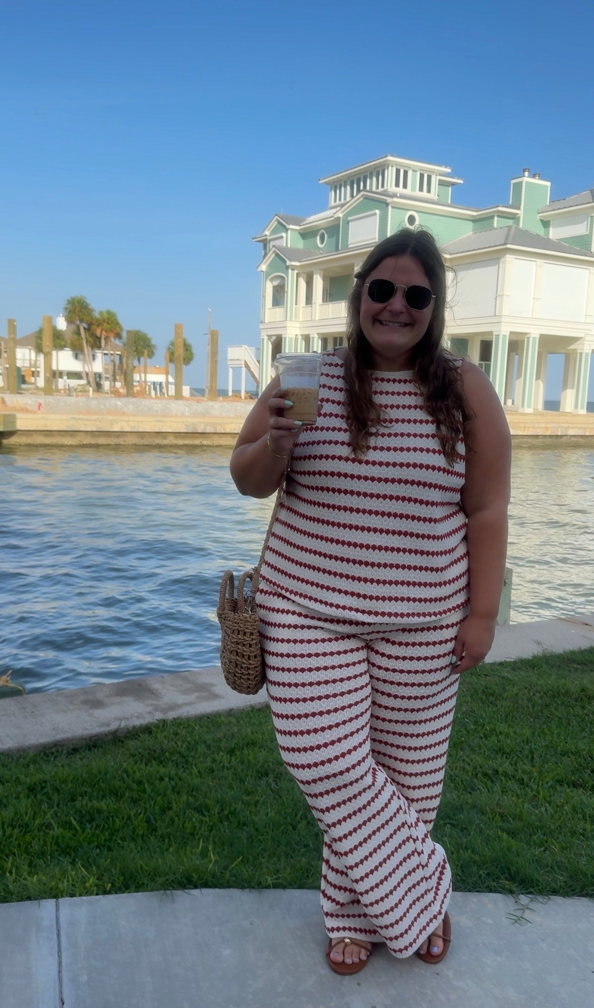 I love a matching set! I’m wearing a 1x in this @Target tank and an xl in these pull on pants. I’m 5’1 and a size 16.

#LTKootd #LTKMidsize #LTKPlusSize
