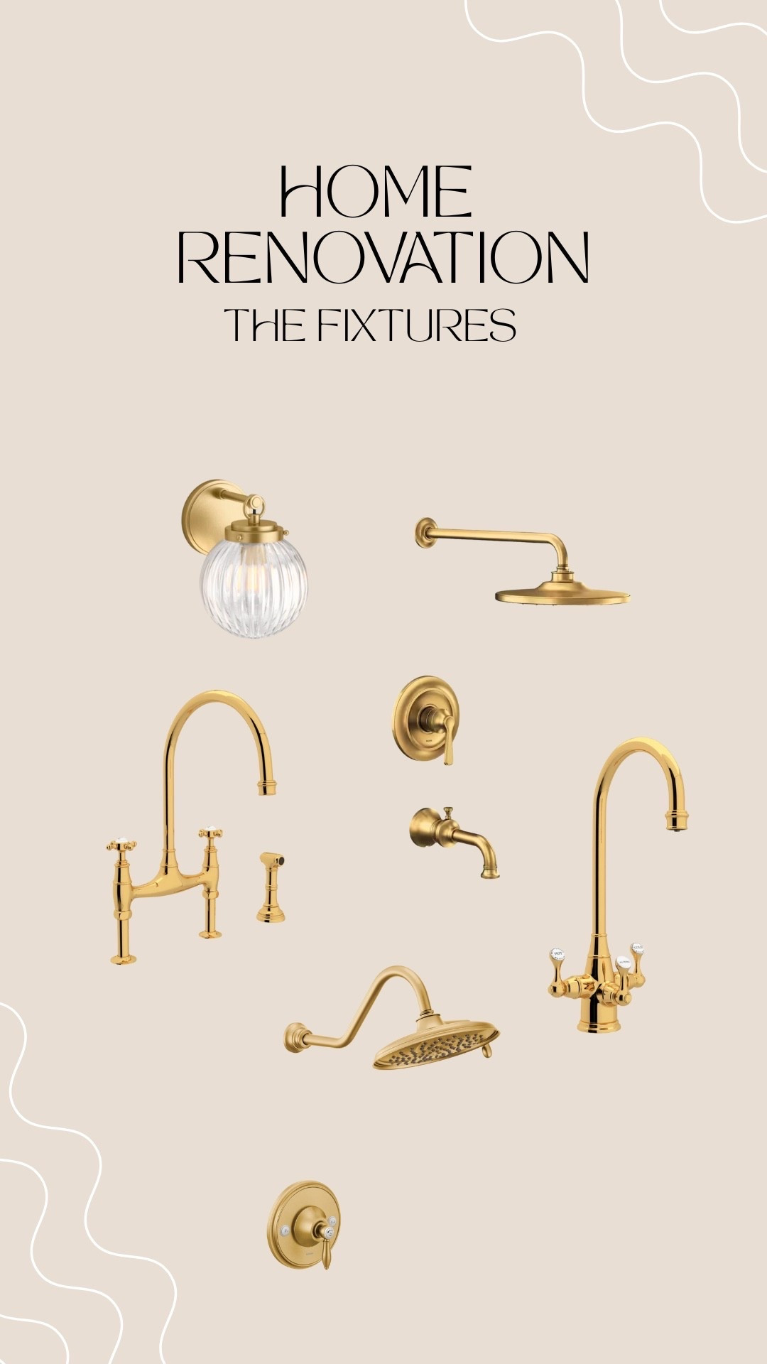 my husband and i are working on flipping a two-flat into a single family home and these are some of the fixtures! #diy #homereno 

#LTKHome