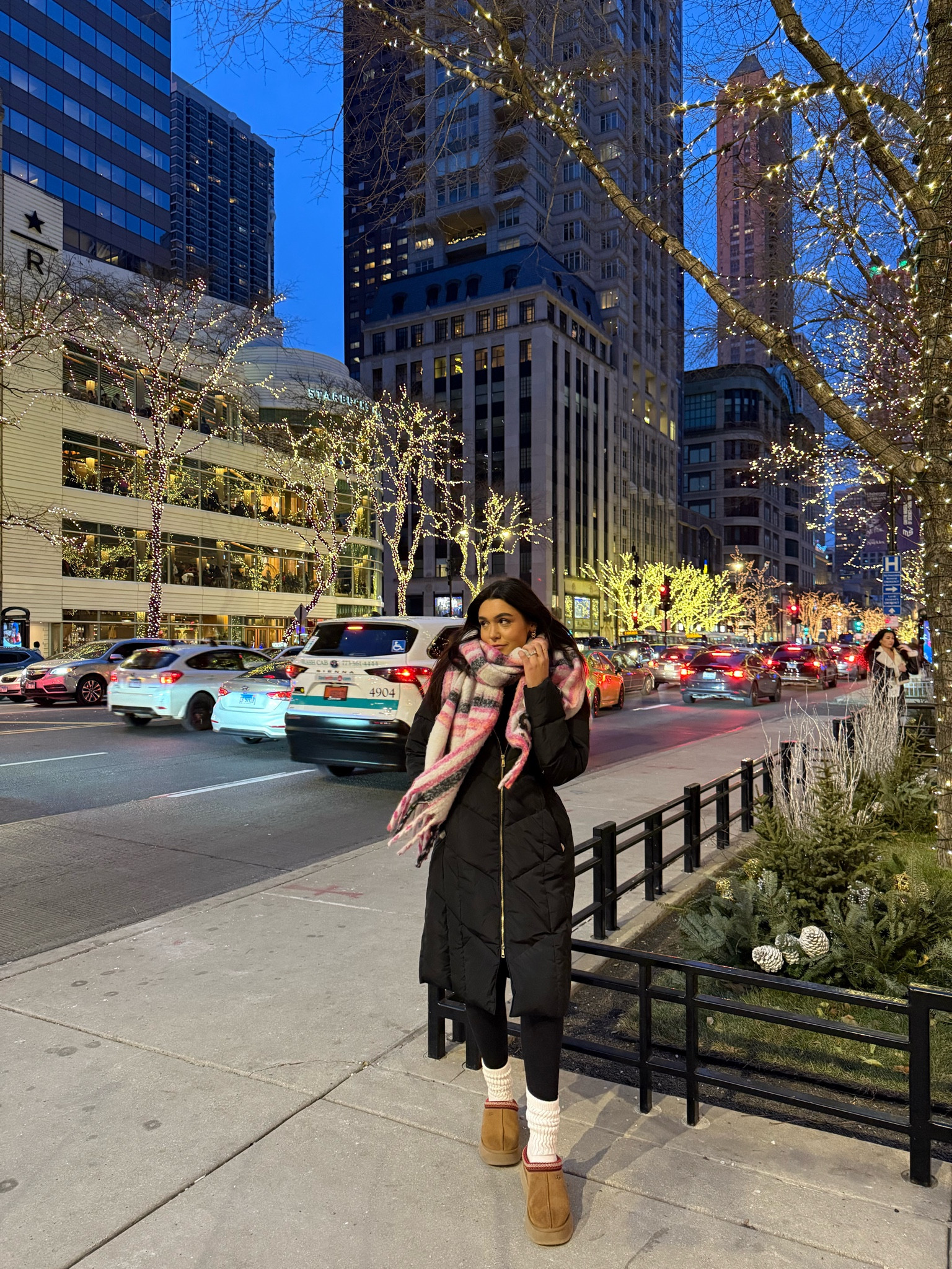 Winter outfit for Christmas shopping in Chicago 🤍
Long puffer coat, Amazon fuzzy ear muffs, blanket scarf (steve madden- out of stock but linked similar!), scrunch socks, ugg tazz

#LTKGiftGuide #LTKSeasonal #LTKHoliday