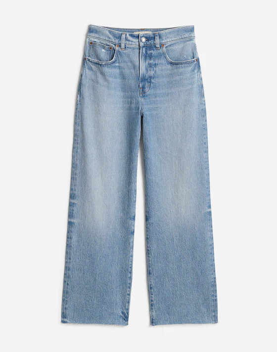 The Perfect Vintage Wide-Leg Crop Jean | Madewell