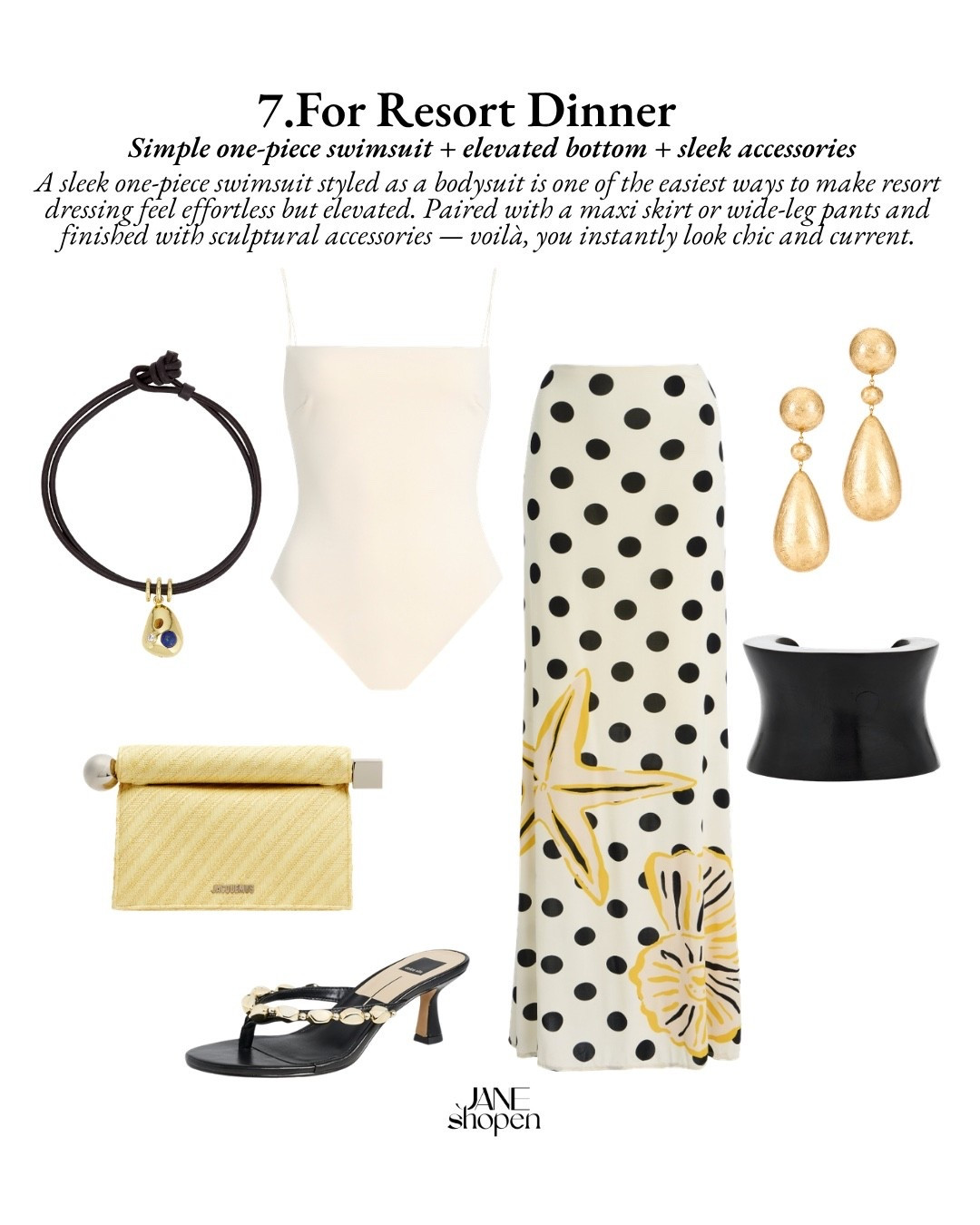 Chic Swim Outfit Formula for Resort Dinner

#LTKootd #LTKSeasonal