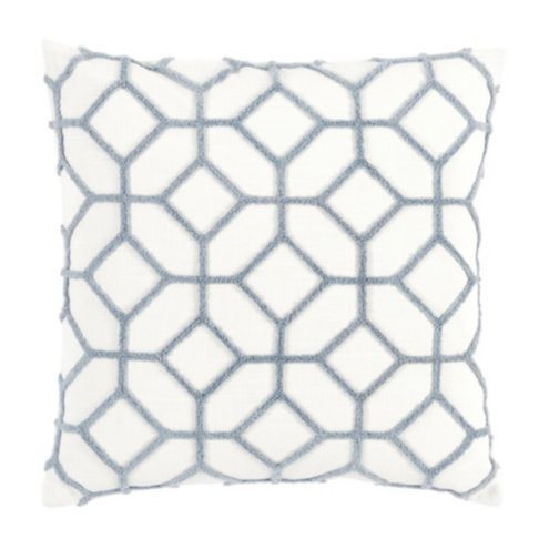 Inman Textured Trellis Pillow | Ballard Designs, Inc.