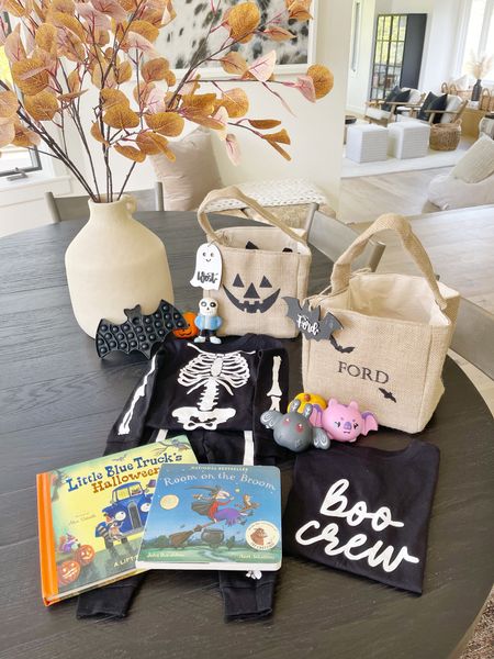 K I D S \ happy October! Put together fun Halloween bags for the kids! 💀 Skeleton pajamas, Halloween tee, books and toys!

#LTKHalloween #LTKkids