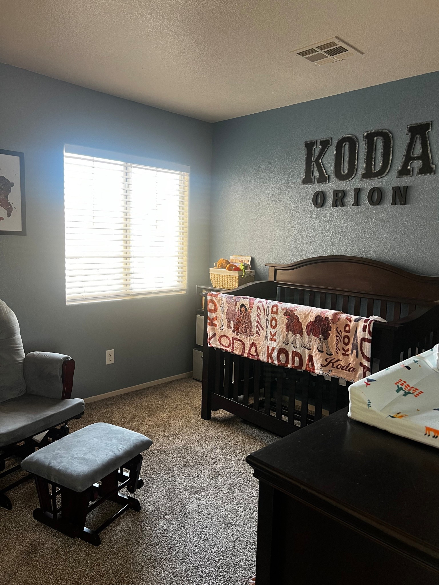 my first baby’s room, we had so much fun putting everything together and picking a color scheme 💙

#LTKBaby #LTKHome #LTKFamily