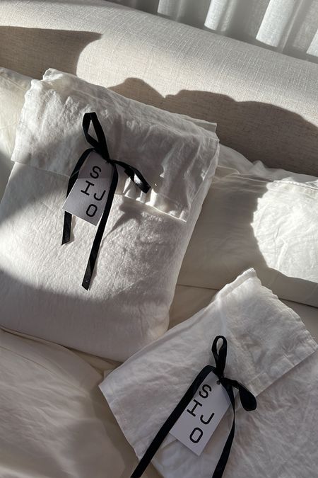 Code “KRISTINAM” for discount.  Luxe linen bedding. Sheet set, duvet cover. White textured linen. 

#LTKsalealert #LTKhome #LTKfamily