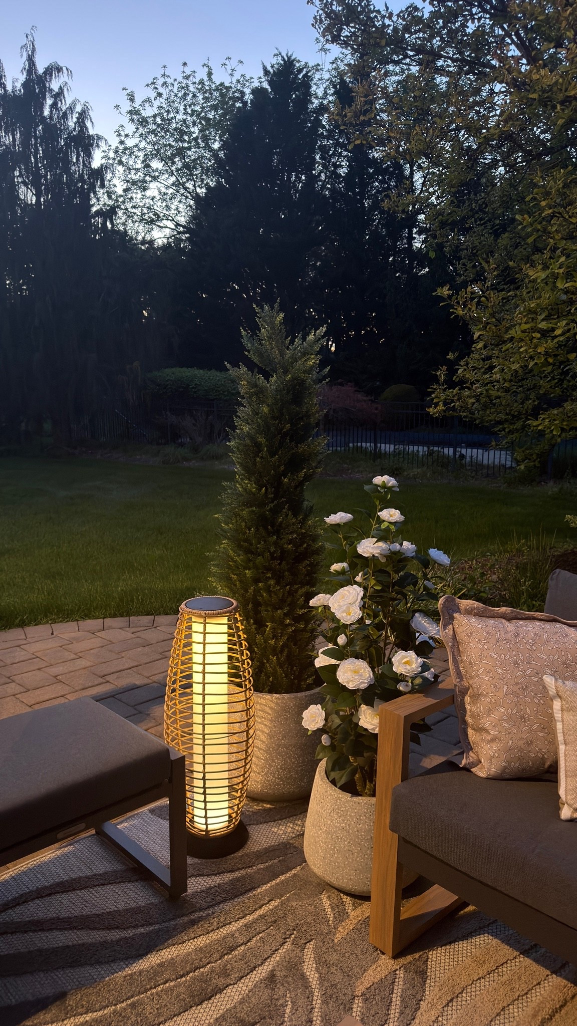 The cozy accent lights are a must! These solar powered lamps add beautiful character to the patio or porch! They automatically go on when it's dark! @Wayfair #ad #WayfairPartner #WishYouWereHere #outdoor #wayfair @shop.ltk #liketk.it #ltkit

#LTKSaleAlert #LTKHome #LTKdayinmylife