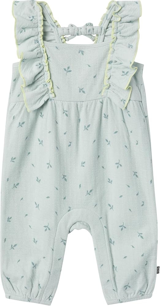 Modern Moments by Gerber Baby Girls Ruffles Long Leg Romper | Amazon (US)