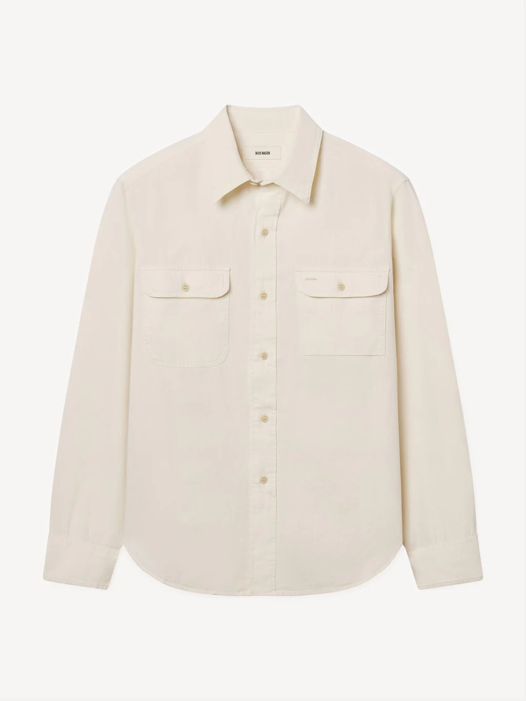 Natural Wash Hemp HBT Soft Pack Station Shirt - Buck Mason- Modern American Classics | Buck Mason