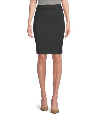 Calvin KleinPetite Size High Rise Luxe Stretch Pencil Skirt | Dillard's