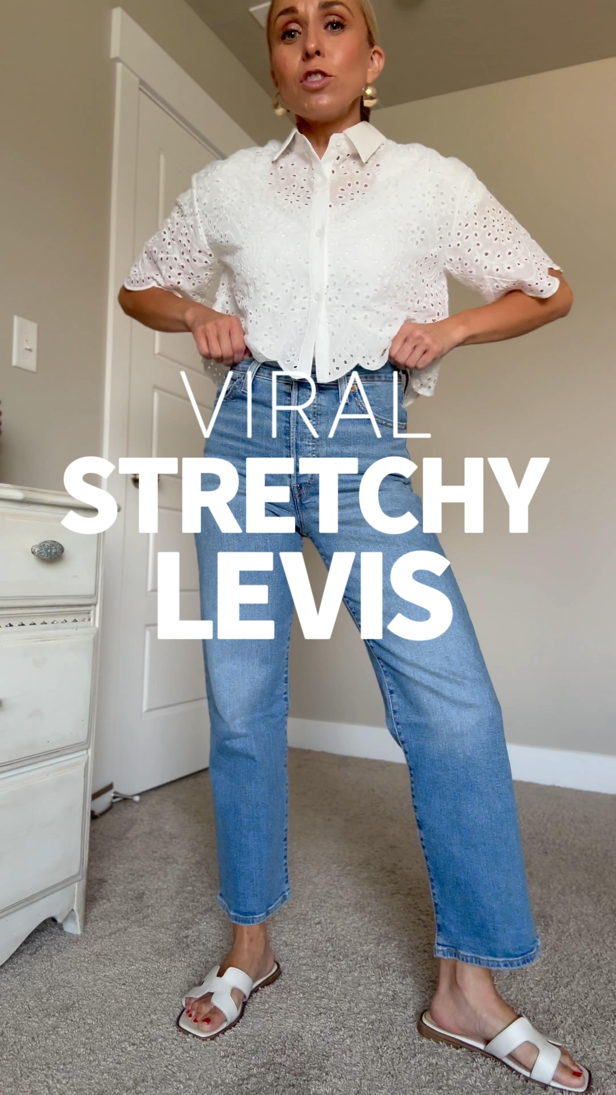 These viral stretchy jeans would make the perfect Christmas present for the gal you love or YOURSELF! They are on sale for $41.🤯

True to size. I’m wearing the wash medium indigo. 

#LTKFindsUnder50 #LTKHoliday #LTKGiftGuide