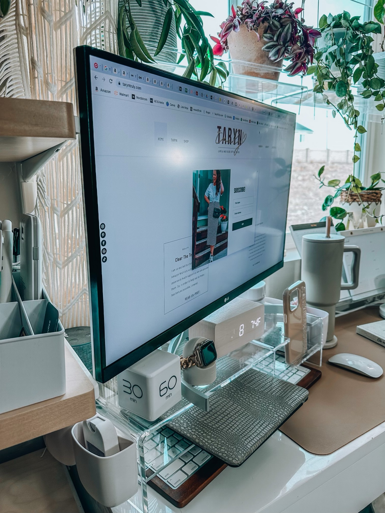 that girl desk setup - adhd friendly desk - Amazon aesthetic desk - office inspo - desk refresh - aesthetic amazon finds

#LTKstyletip #LTKhome #LTKFind