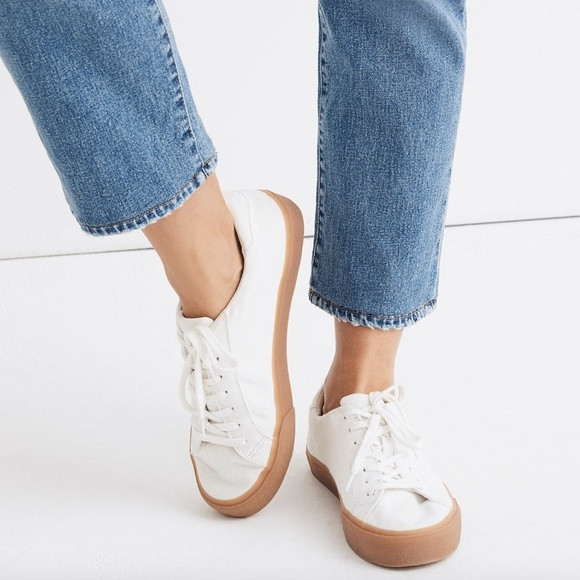Madewell Sidewalk Low-Top Sneakers in Canvas | Poshmark