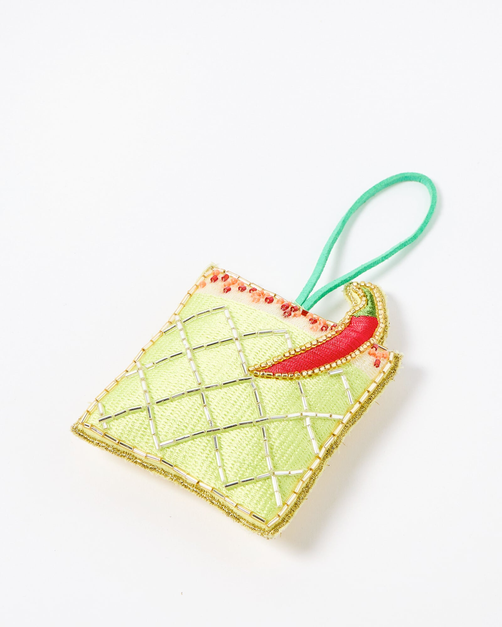 Spicy Margarita Beaded Christmas Tree Decoration | Oliver Bonas | Oliver Bonas (Global)
