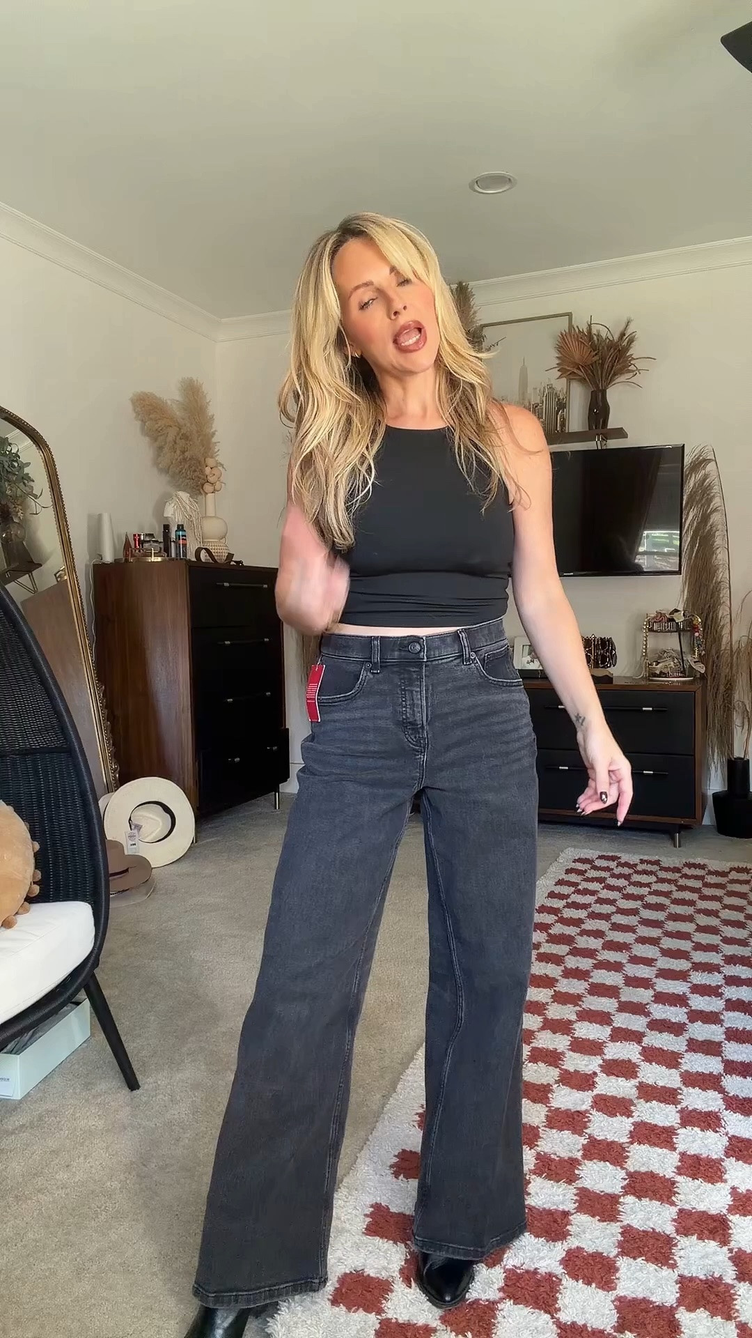 Comment SPANX and I’ll send you the link + my 15% OFF code 👇🏻

SPANX said fall wardrobe, but make it GOOD. 👏🏻 And at this point, I really shouldn’t be surprised because I’ve never met a SPANX piece that disappointed me.

The fitted dress fits like an actual glove, the distressed black high-waisted jeans are giving wear-with-everything fall denim, and THE RED JUMPSUIT?! 🚨 She’ll be entering the regular rotation immediately.

Basically, if you still think of SPANX as just shapewear… consider this your intervention. 😂

Use NASHVILLEWIFEXSPANX for 15% OFF ❤️

And now I need to know… dress, jumpsuit or jeans?! Because I have a favorite, but it’s not even close. 👀

#LTKOver40 #LTKPetite #LTKmomlife