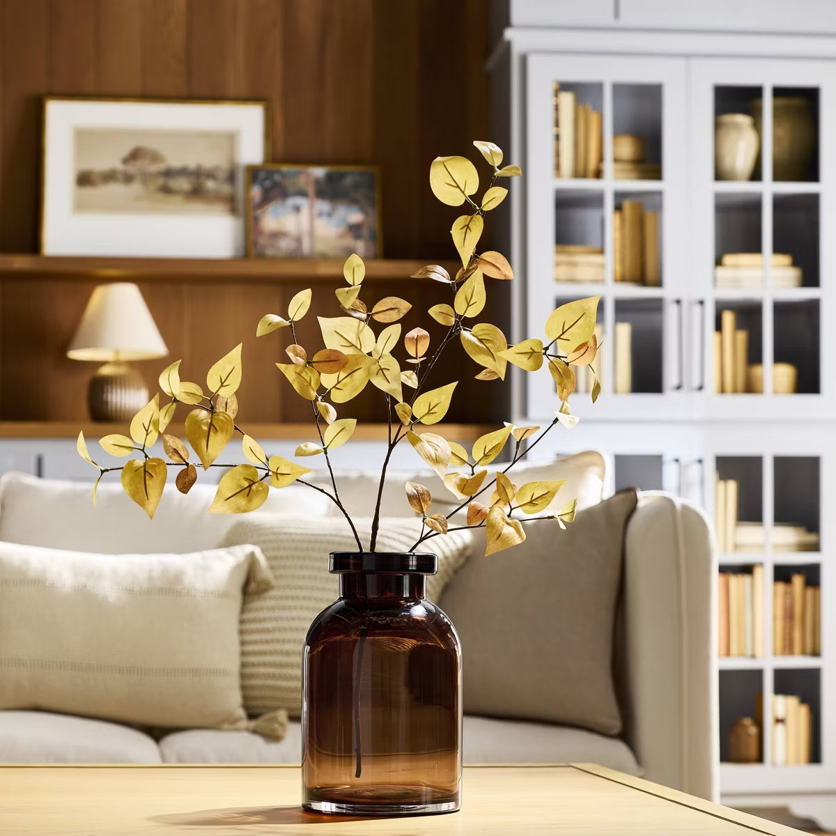 25" Faux Golden Dogwood Fall Stem - Hearth & Hand™ with Magnolia | Target