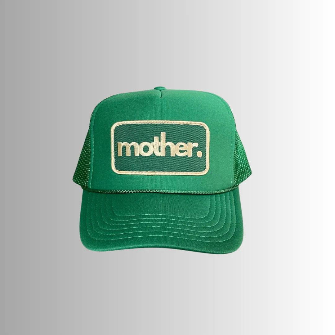 Mother Patch Trucker Hat - Kelly Green | Mother Hats