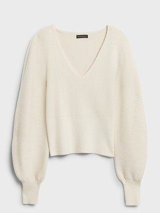 Statement Sleeve Sweater | Banana Republic (US)