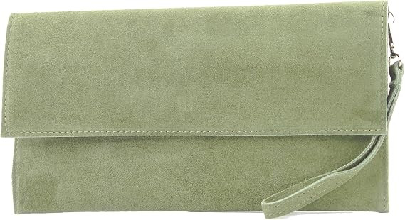 modamoda de- ital. Borsa in pelle Clutch Underarm Bag Borsa da sera in pelle metallizzata M106-15... | Amazon (IT)