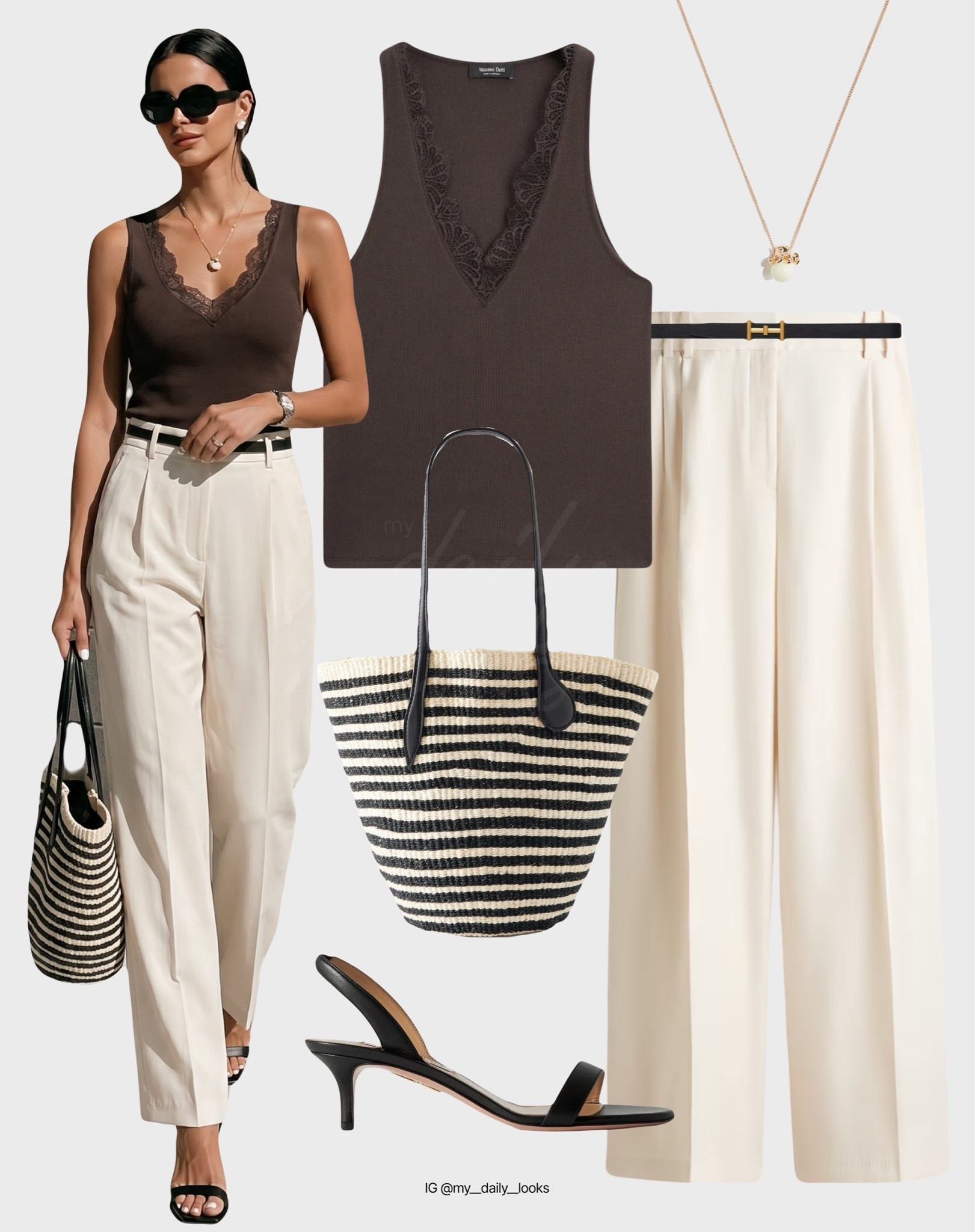 Classy & chic summer outfit 🖤

Tags: summer outfits, white trousers, office look, capsule wardrobe, high street, everyday essentials, summer shorts outfits, summer outfit finds, casual summer outfits, summer outfit ideas, summer fashion finds.

#LTKsummer #LTKbag #LTKstyletip