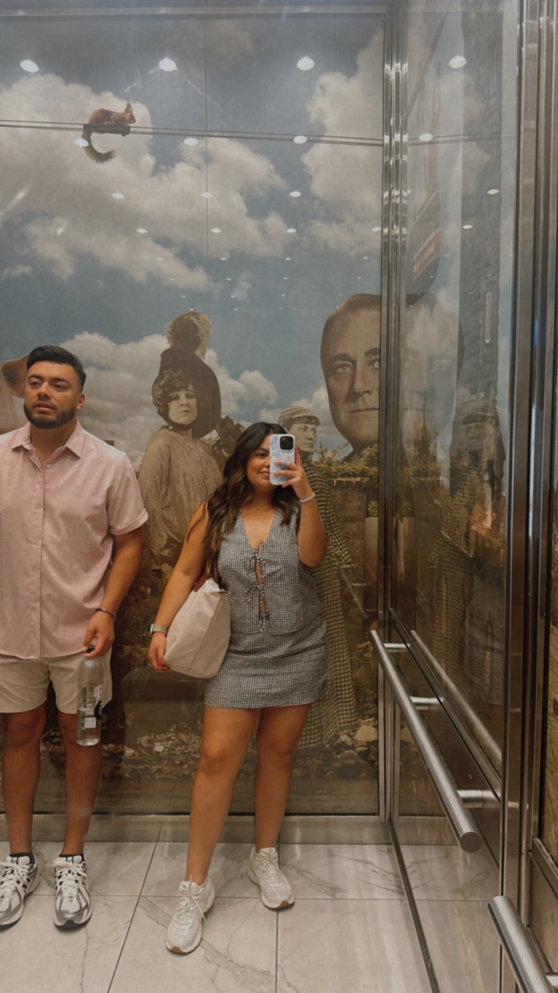 New York outfit , tie knot top, skirt, skirt and vest set, Abercrombie find , Nike sneakers 

#LTKStyleTip #LTKSaleAlert #LTKTravel