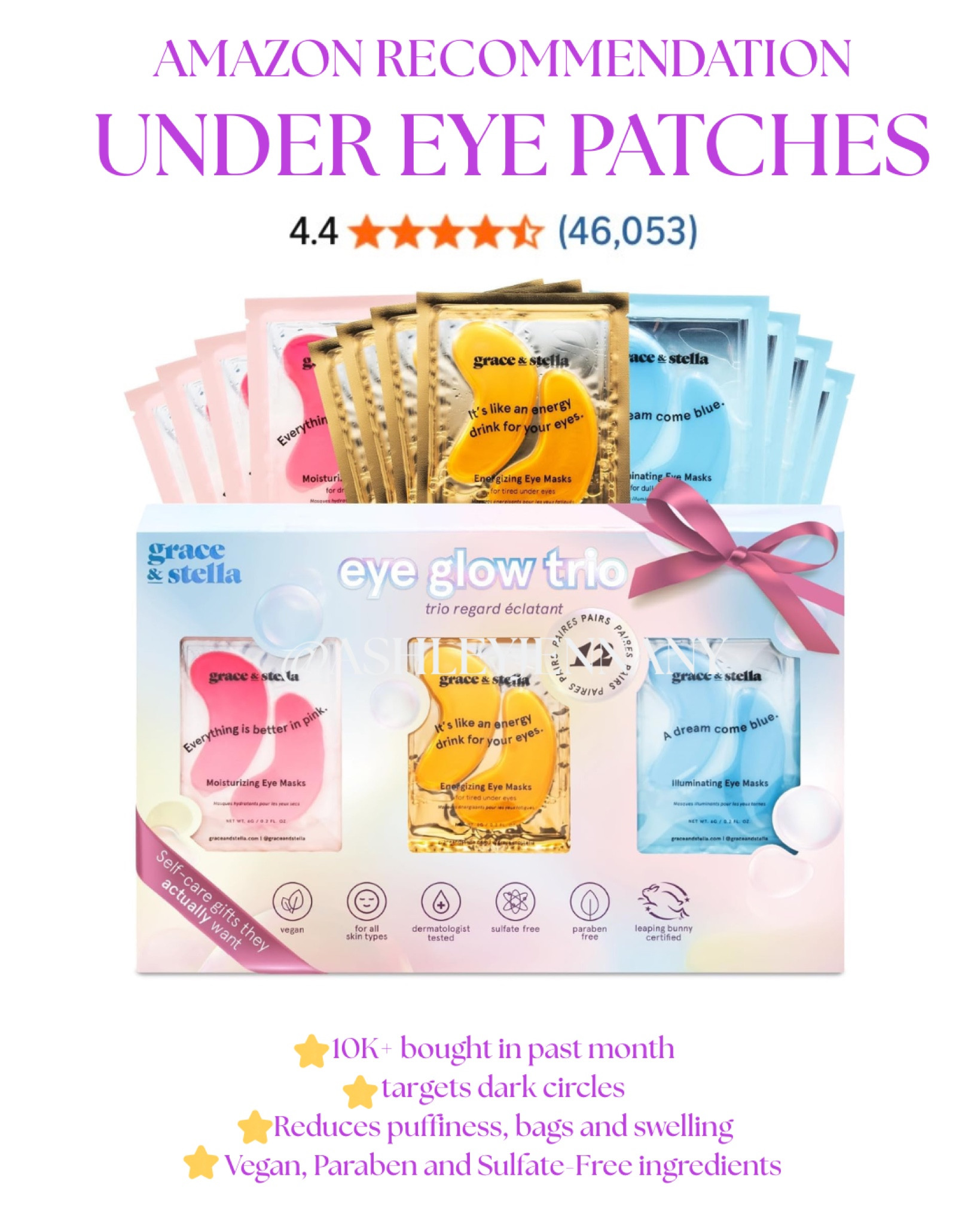 Under eye patches 

#LTKgrwm #LTKBeauty #LTKmorningroutine