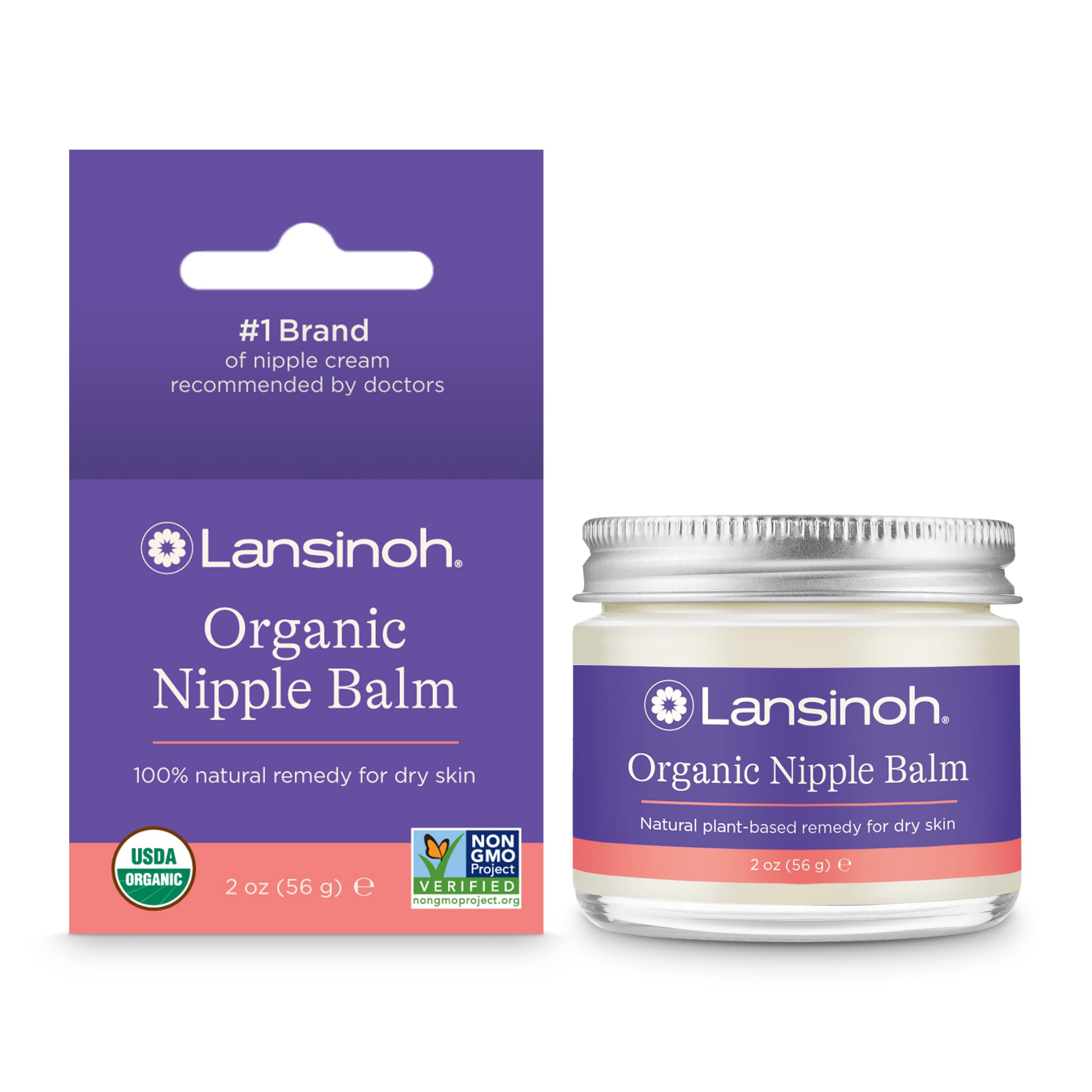 Lansinoh Organic Nipple Butter, Nipple Cream Safe for Breastfeeding Baby, Postpartum Essentials f... | Amazon (US)