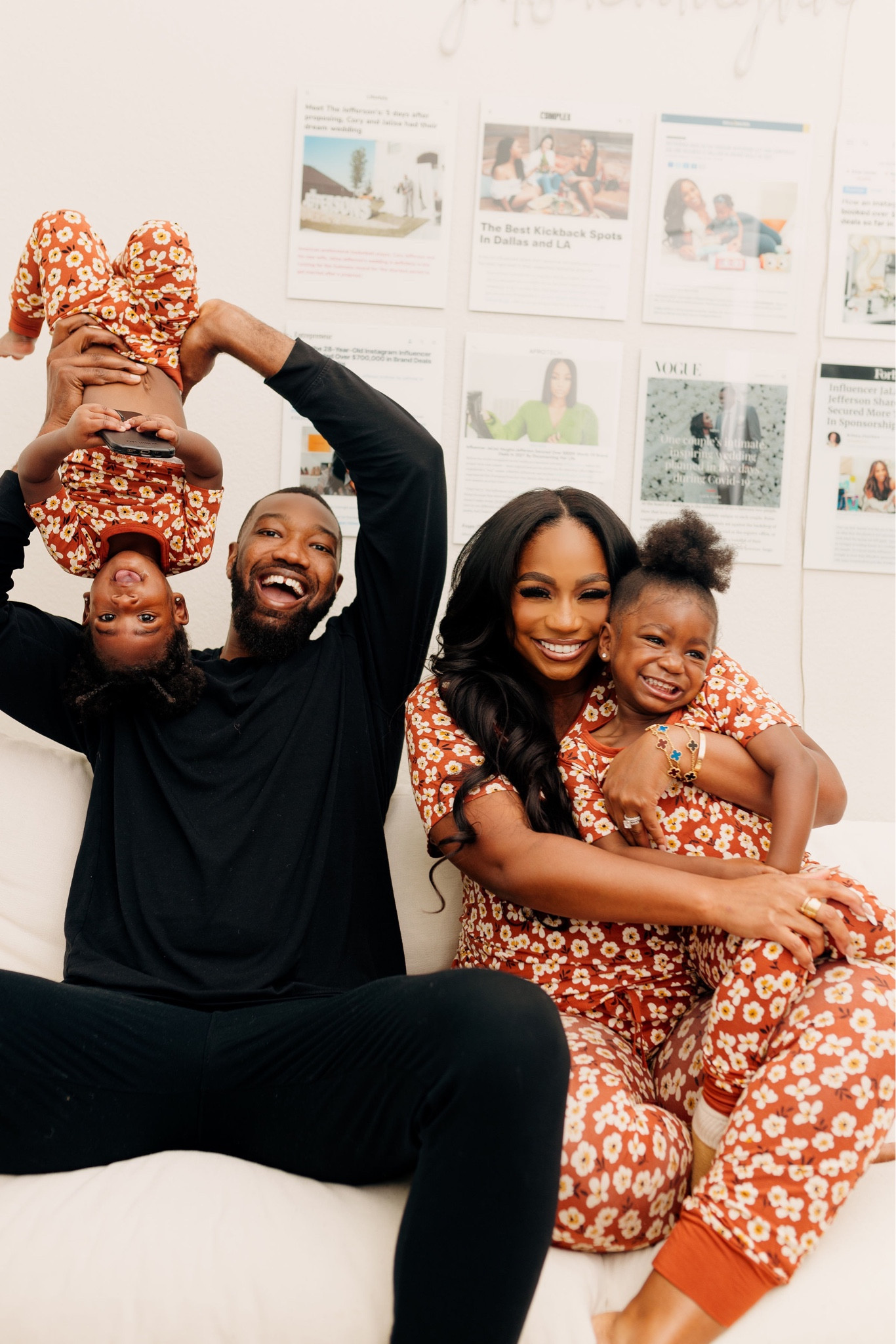 Pajama look fun with the whole crew! Can’t wait to add baby boy into the mix and have him coordinating with us! 

#LTKfamily #LTKfindsunder100 #LTKkids