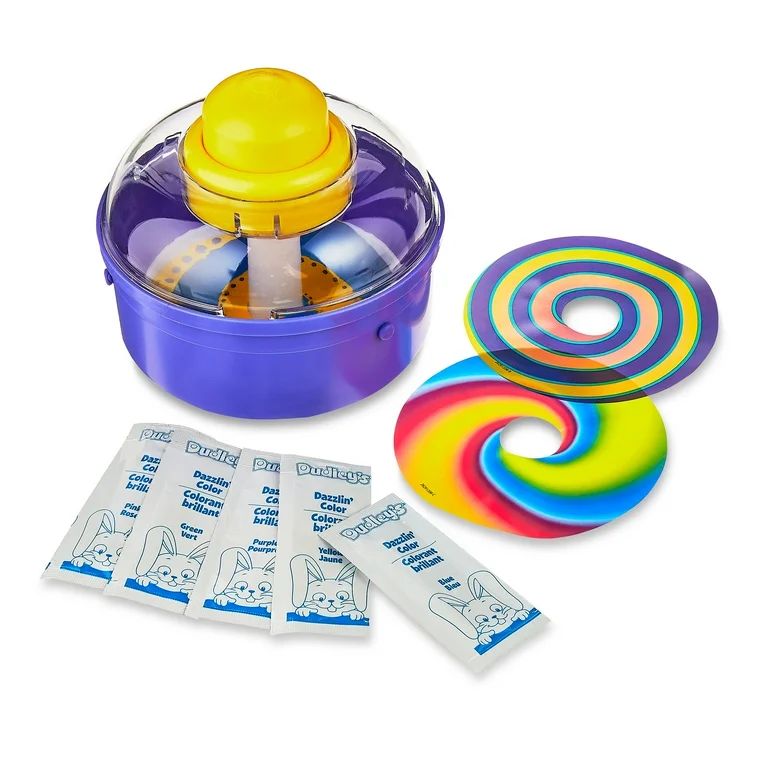 Dudley's Spin An Egg Easter Egg Decorating Kit, Green, Blue, Yellow, Plastic, 1 Set | Walmart (US)