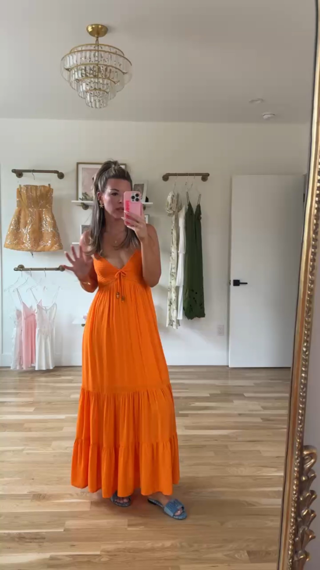 Orange crochet tie from resortwear summer dress from Walmart 

Electric picks code: emerson20
Vici code: emerson30

Wearing an xs

resortwear
Orange 
Summer dress
Event dress
Date night
Beach dress
Vacation 
Pool party


#LTKStyleTip #LTKTravel #LTKFindsUnder50