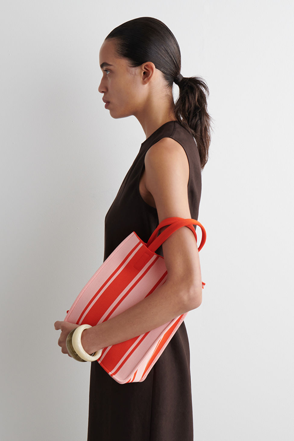 MINI STRIPED TOTE BAG | COS (US)