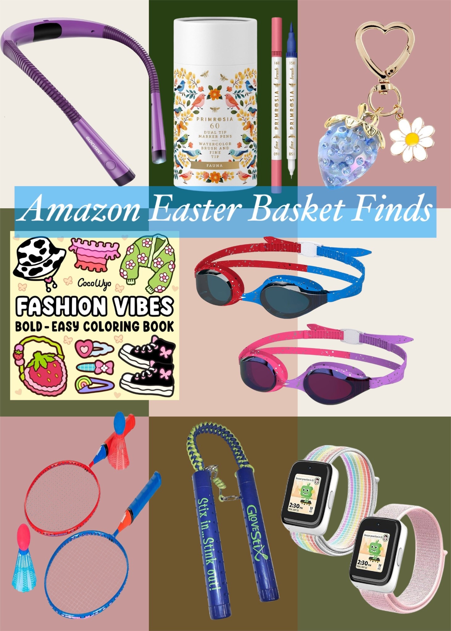 Easter basket finds from Amazon for easy one stop shopping! I don’t like to put a lot of treats in ours so I try to find smallish items that they’ll use & actually play with instead! My kids are 8 & 10 but I think these finds are good for ages 6-12! 

#LTKSeasonal #LTKKids #LTKFindsUnder50