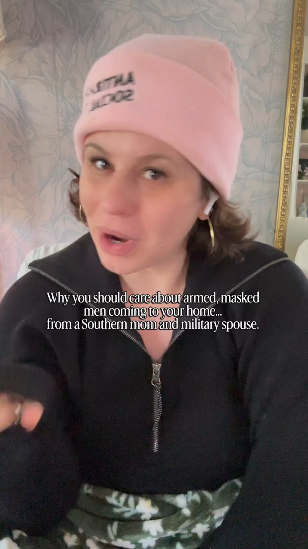 It’s not the Wild West anymore — we have laws to protect people, which includes undocumented immigrants, as well as citizens. 

One of those laws is that to enter a home law enforcement, including 🧊, must have a judicial warrant signed by a judge. 

The videos we keep seeing of them — armed, breaking into homes when people refuse to open their doors (also a right), assaulting individuals — all illegal. It shouldn’t matter who someone voted for, if they’re legally here or not- excessive force, not following the law and operating with immunity is wrong. 

Don’t let the government’s divisive rhetoric make you forget your humanity. 

For more information about what I discussed,check out the links below. ⬇️ 

https://narf.org/ice-resources-2026/

https://internationalservices.gwu.edu/sites/g/files/zaxdzs6431/files/2025-04/KYR.pdf

https://www.aclu.org/know-your-rights/immigrants-rights

https://www.brennancenter.org/our-work/research-reports/ice-wants-go-after-dissenters-well-immigrants

Hat is from Chase My Creations on IG

#LTKselfcare #LTKMidsize #LTKmomlife