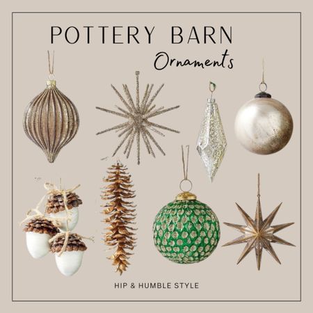 Pottery barn ornaments, Christmas ornaments, Christmas decor Christmas accents 

#LTKhome #LTKHoliday #LTKSeasonal