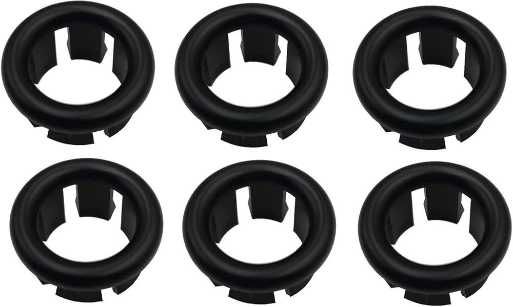 VRSS 10th Grade Electroplating Bathroom Kitchen Sink Basin Trim Overflow Ring Cover Hole Insert i... | Amazon (US)