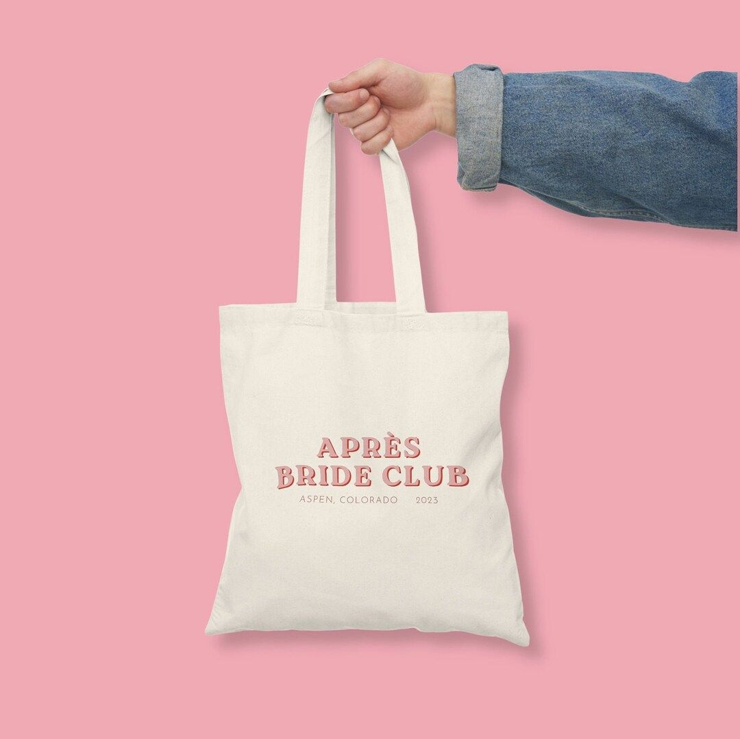 Après Bride Club Tote Bag CUSTOM CITY Bachelorette Merch - Etsy | Etsy (US)