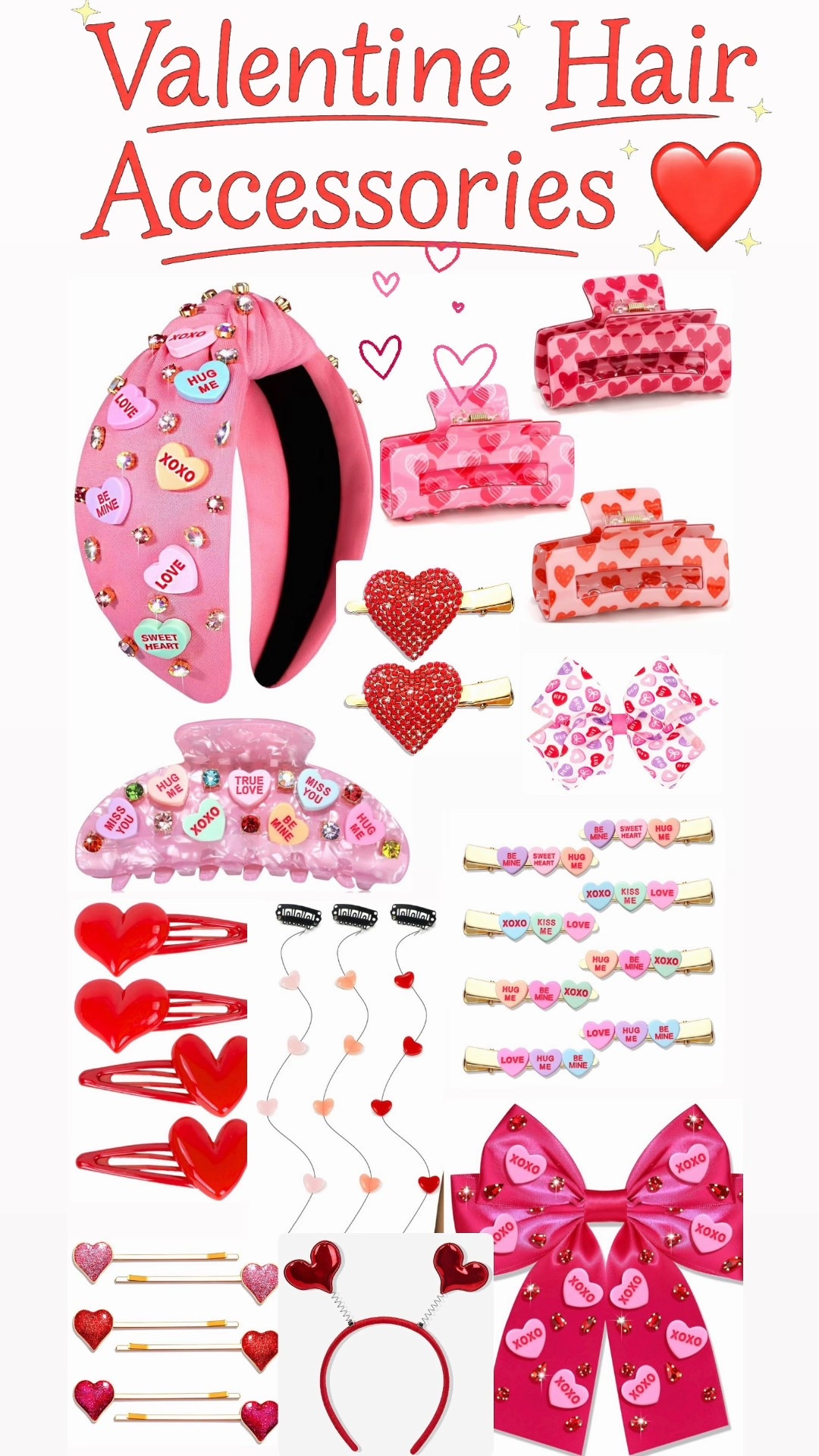 Valentine Hair Accessories ❤️

#LTKBeauty