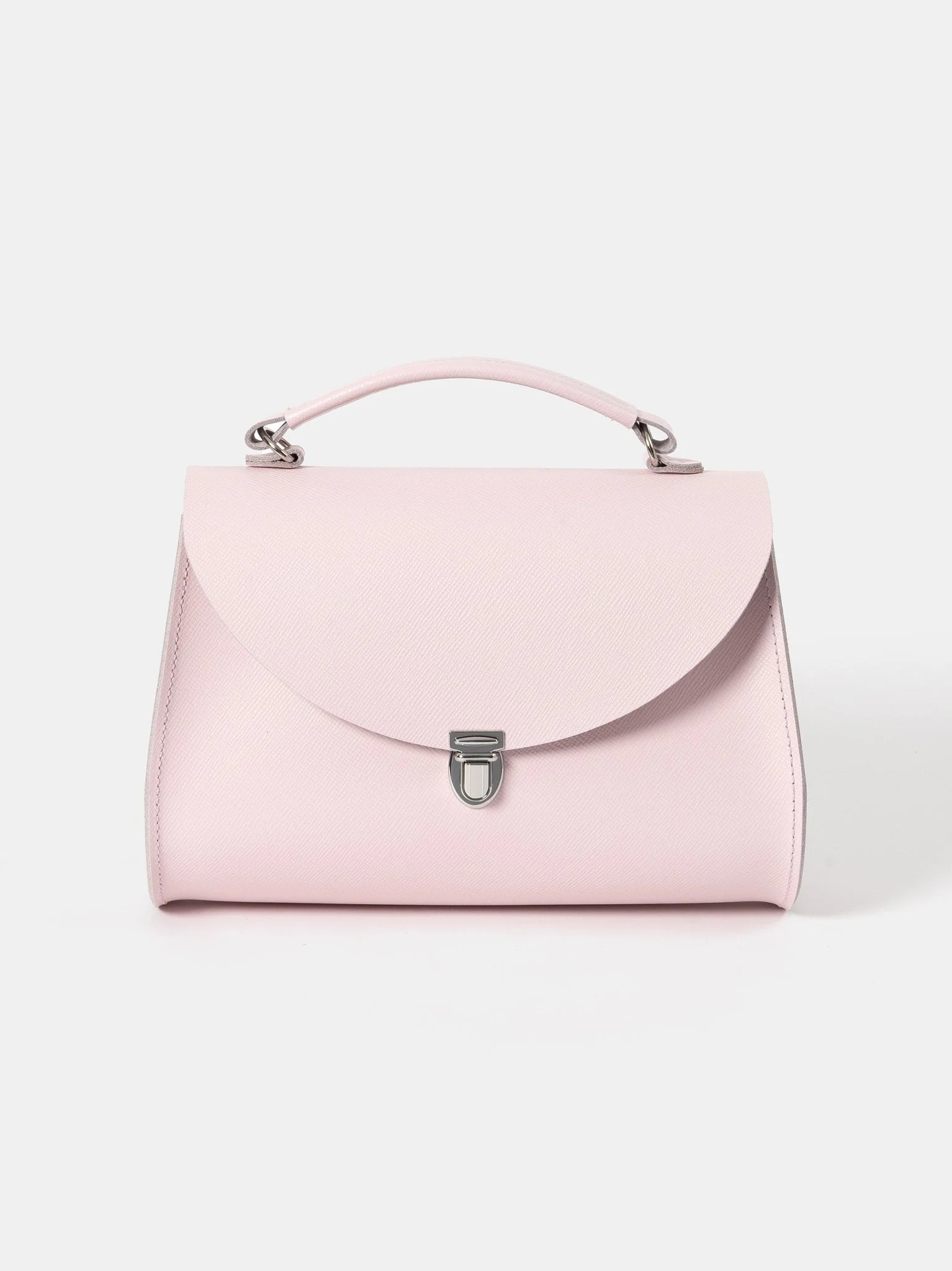 The Poppy - Fondant Pink Saffiano | The Cambridge Satchel Company
