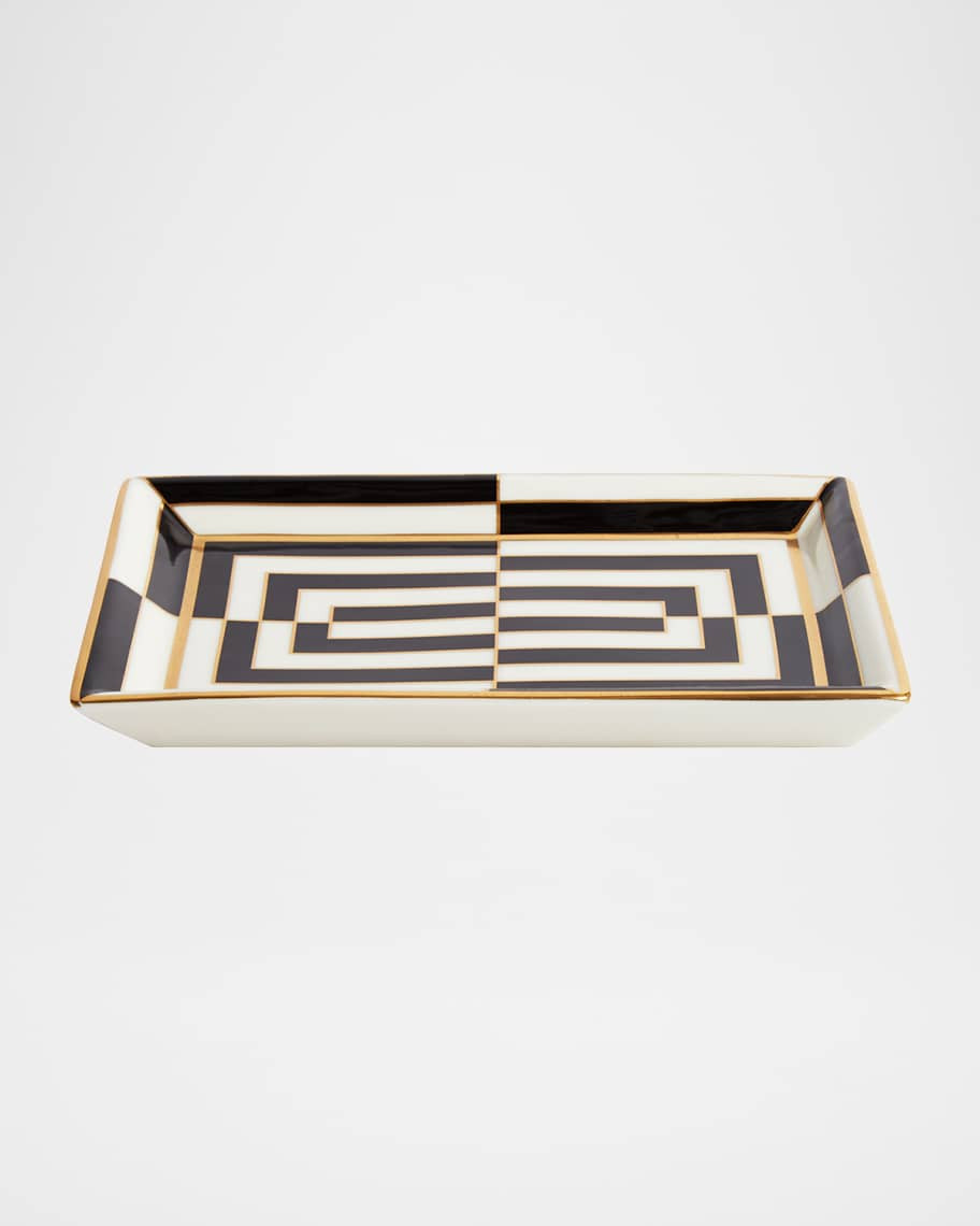 Jonathan Adler Op Art Rectangle Tray | Neiman Marcus