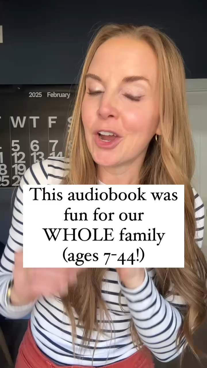 This audiobook was fun for our whole family on our recent trip to Costa Rica! I chose the full cast narration and it was fantastic. Original music, sound effects, and many different voices – highly recommend! 

 #LTKKids #LTKFamily