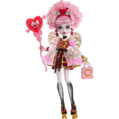 Monster High Scary Sweet Birthday Cupid Asteria Doll in Party Dress with Balloon & Gift | Target