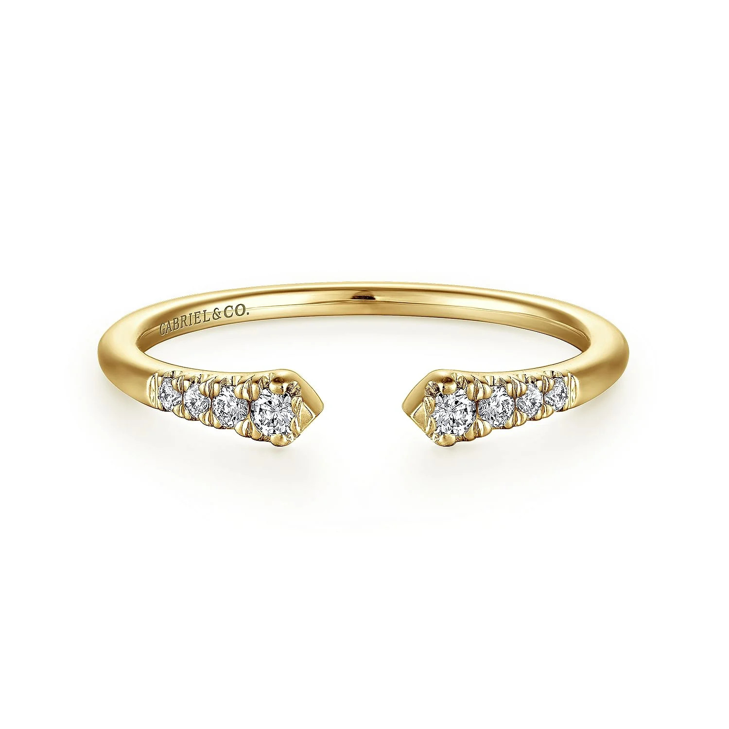 Split Diamond Stackable Band | J. Brooks Jewelers